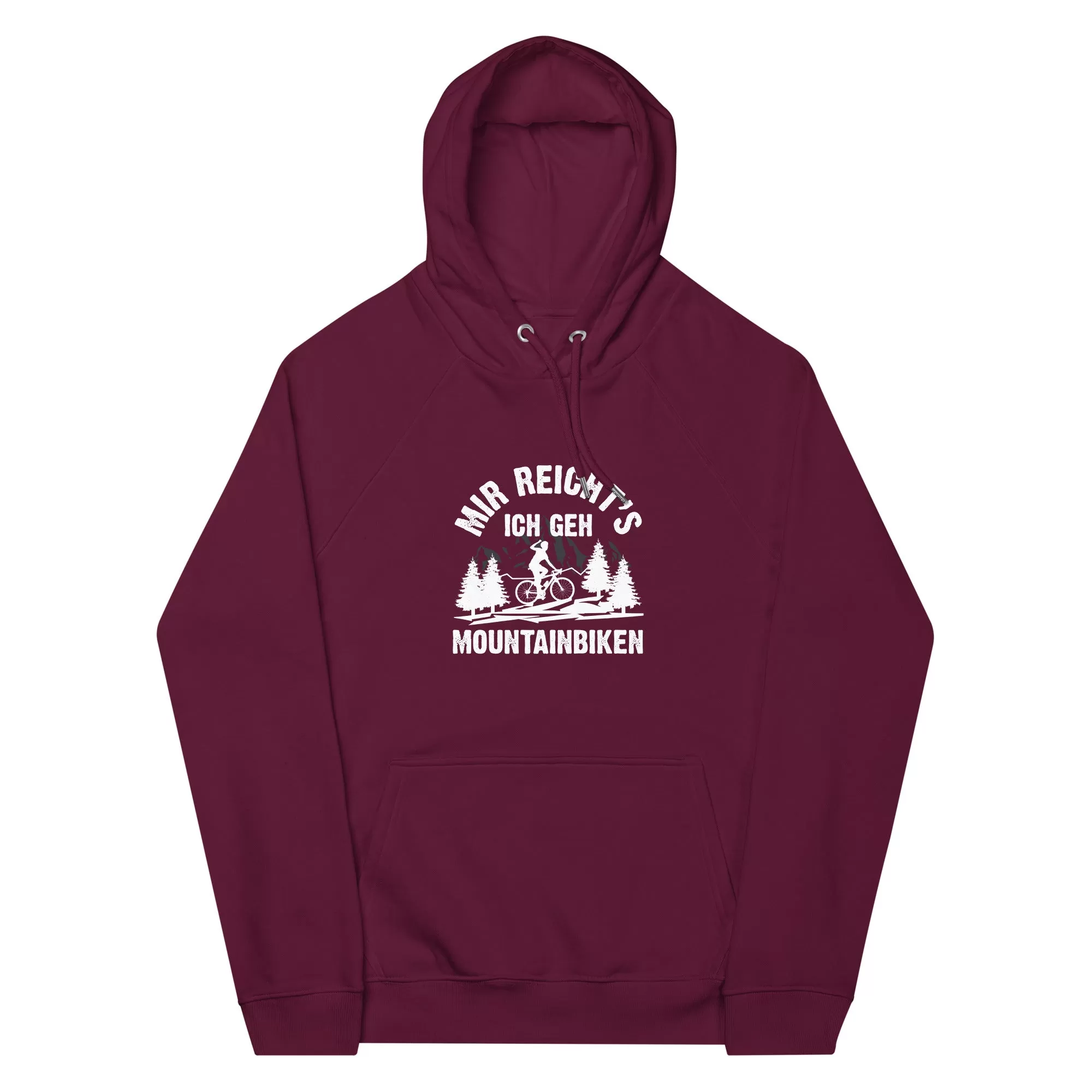 Mir reicht's ich geh mountainbiken - (M) - Unisex Premium Organic Hoodie