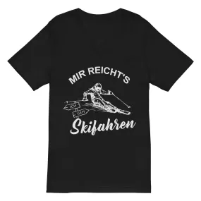 Mir reichts ich geh Skifahren - Herren V-Neck Shirt