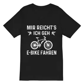 Mir Reicht's Ich Gen E-Bike Fahren - Herren V-Neck Shirt