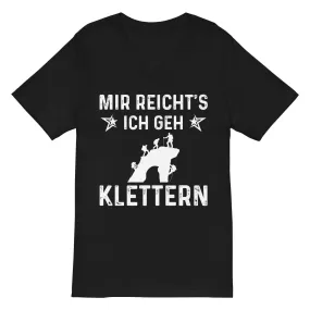 Mir Reicht's Ich Gen Klettern - Herren V-Neck Shirt