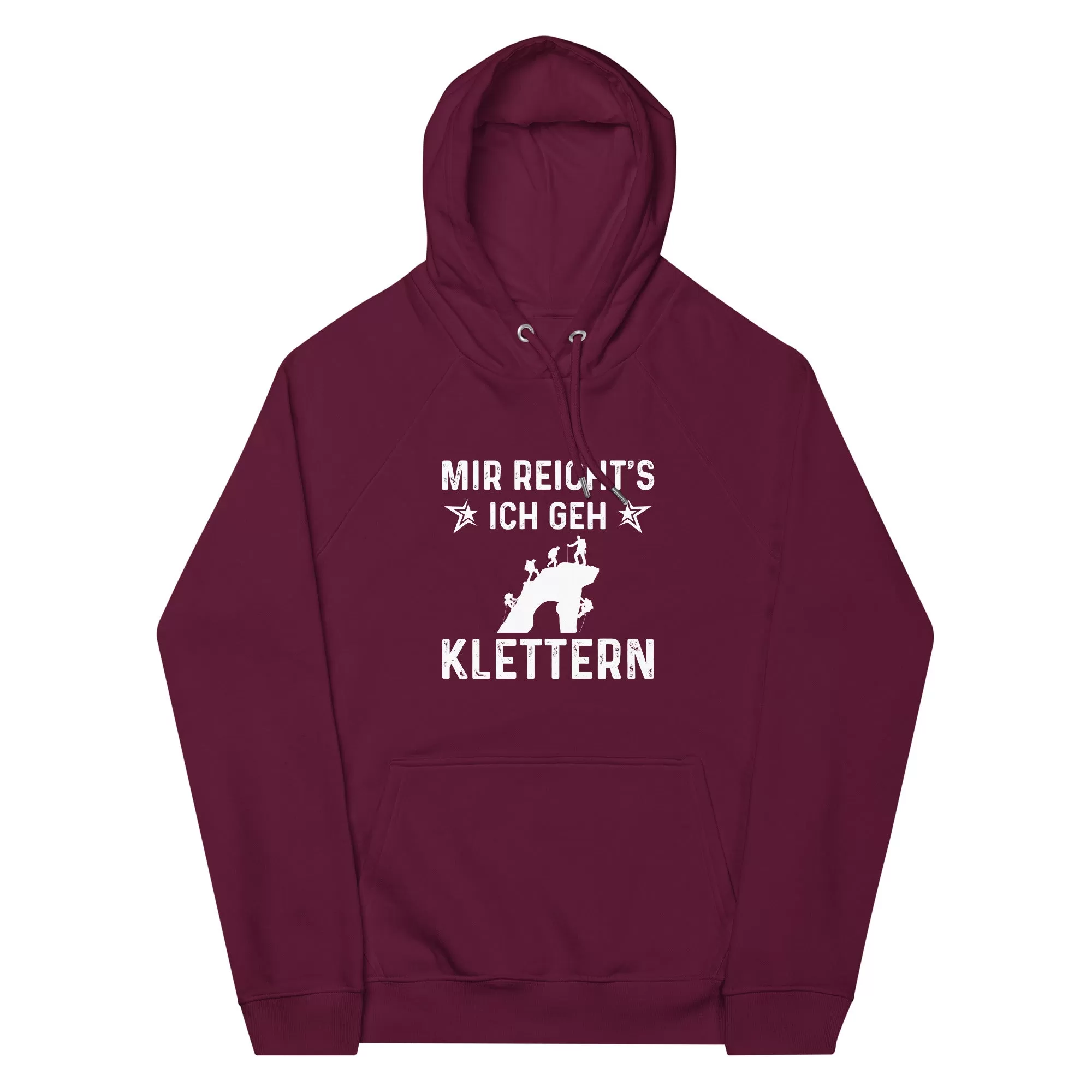 Mir Reicht's Ich Gen Klettern - Unisex Premium Organic Hoodie