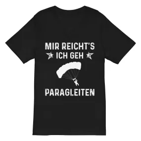 Mir Reicht's Ich Gen Paragleiten - Herren V-Neck Shirt