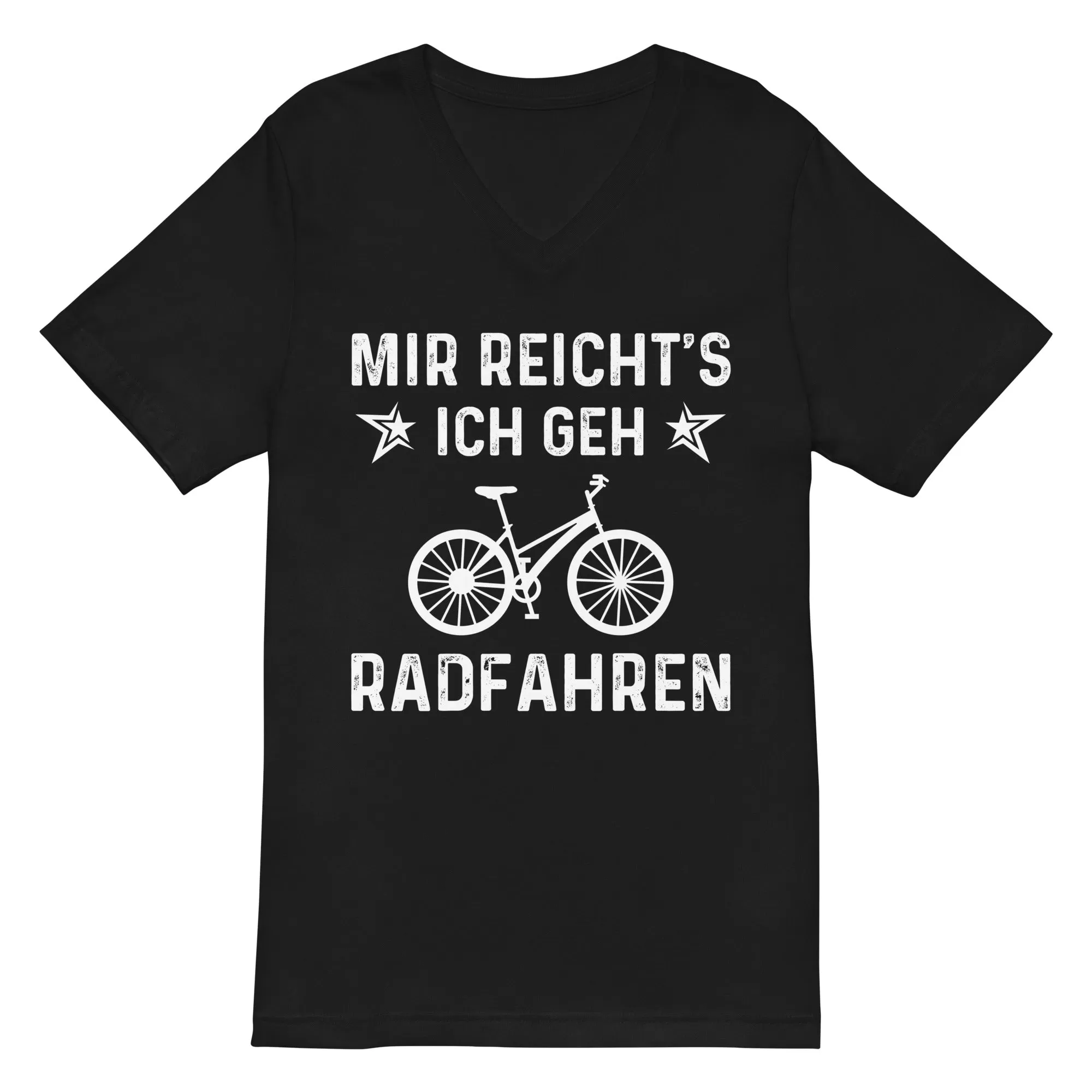 Mir Reicht's Ich Gen Radfahren - Herren V-Neck Shirt