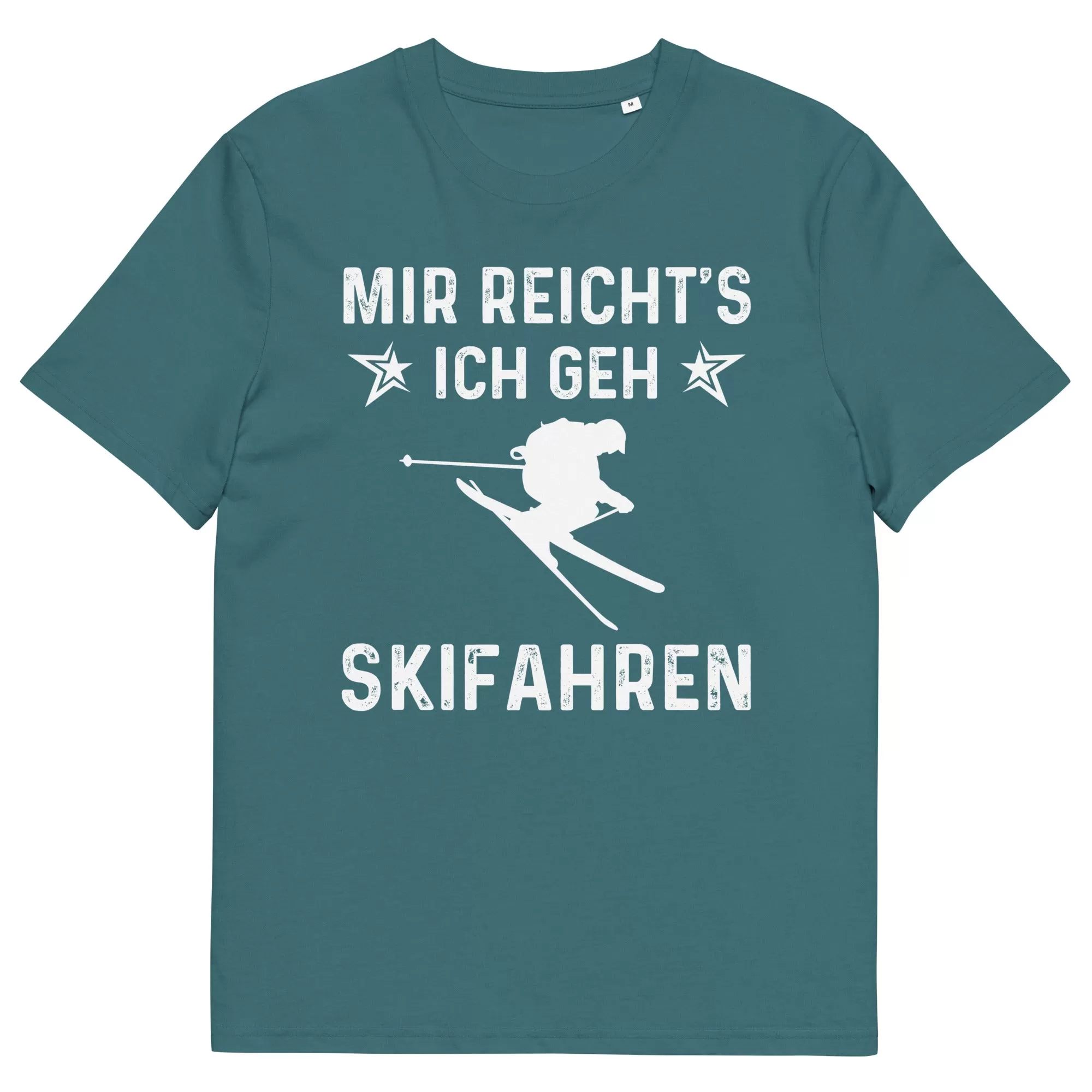 Mir Reicht's Ich Gen Skifahren - Herren Premium Organic T-Shirt