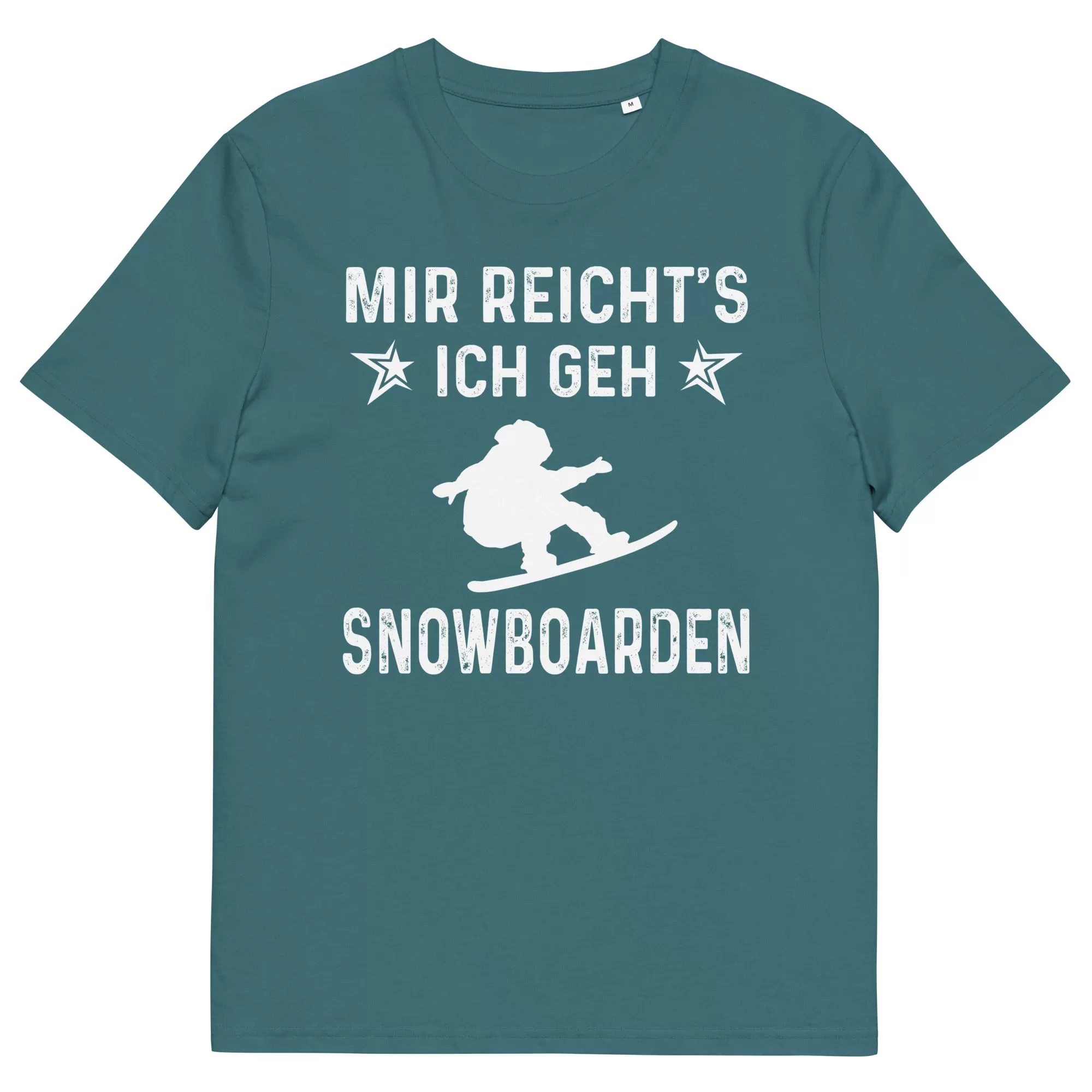 Mir Reicht's Ich Gen Snowboarden - Herren Premium Organic T-Shirt