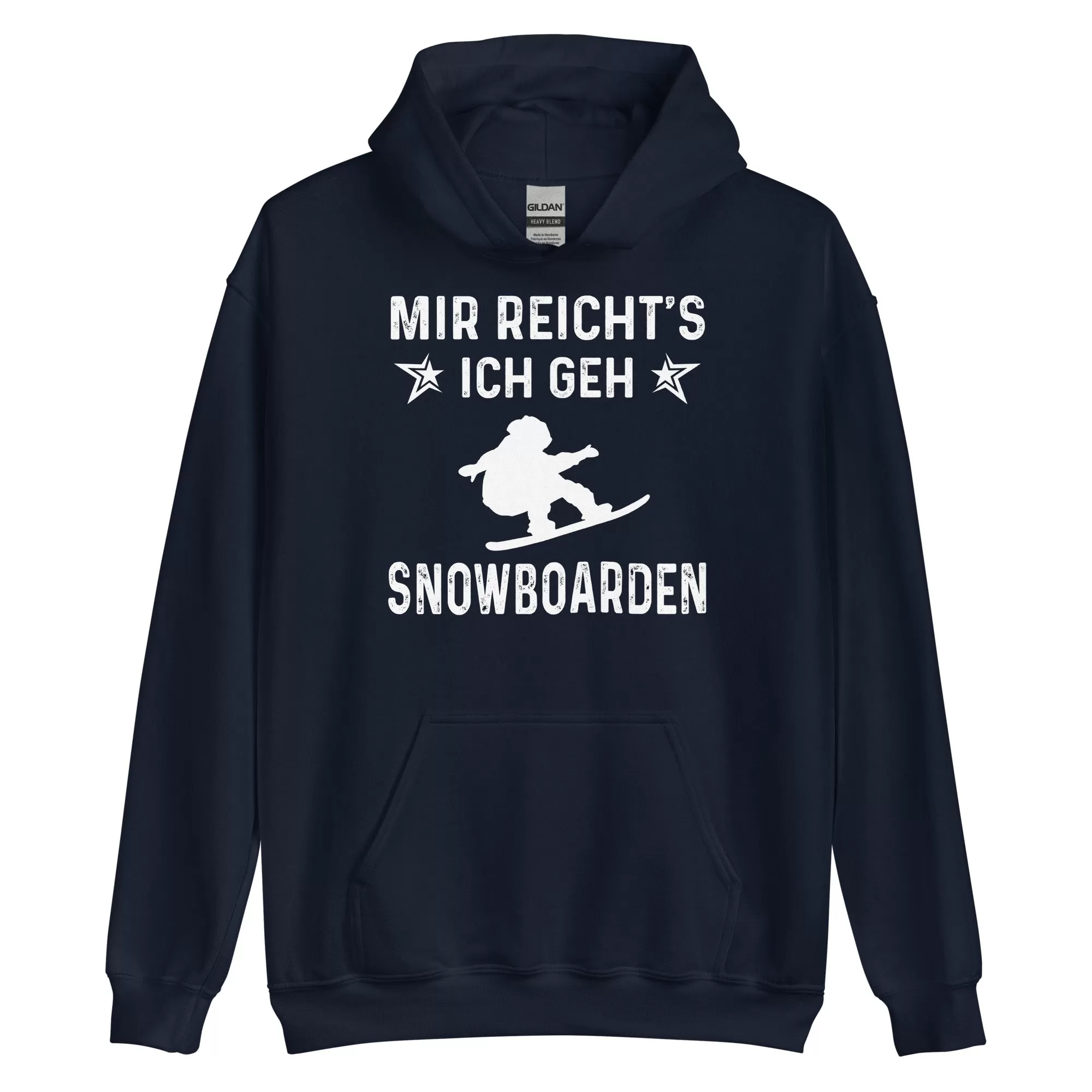 Mir Reicht's Ich Gen Snowboarden - Unisex Hoodie