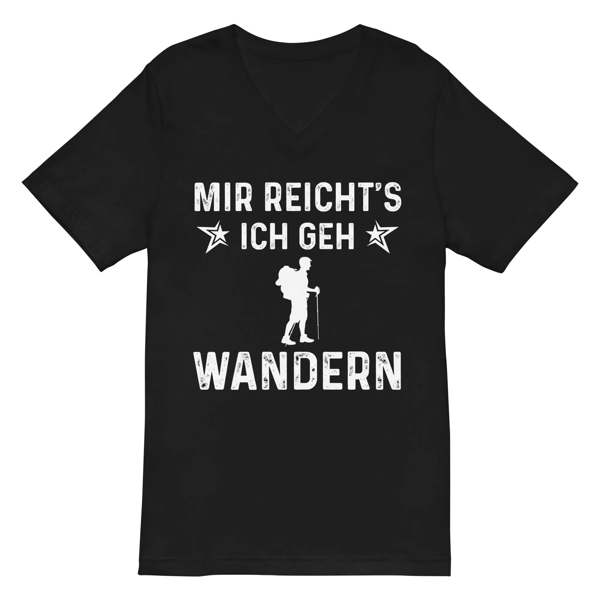 Mir Reicht's Ich Gen Wandern - Herren V-Neck Shirt