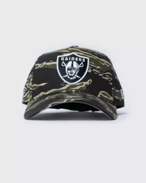 New Era 940 A-Frame Tiger Camo Las Vegas Raiders