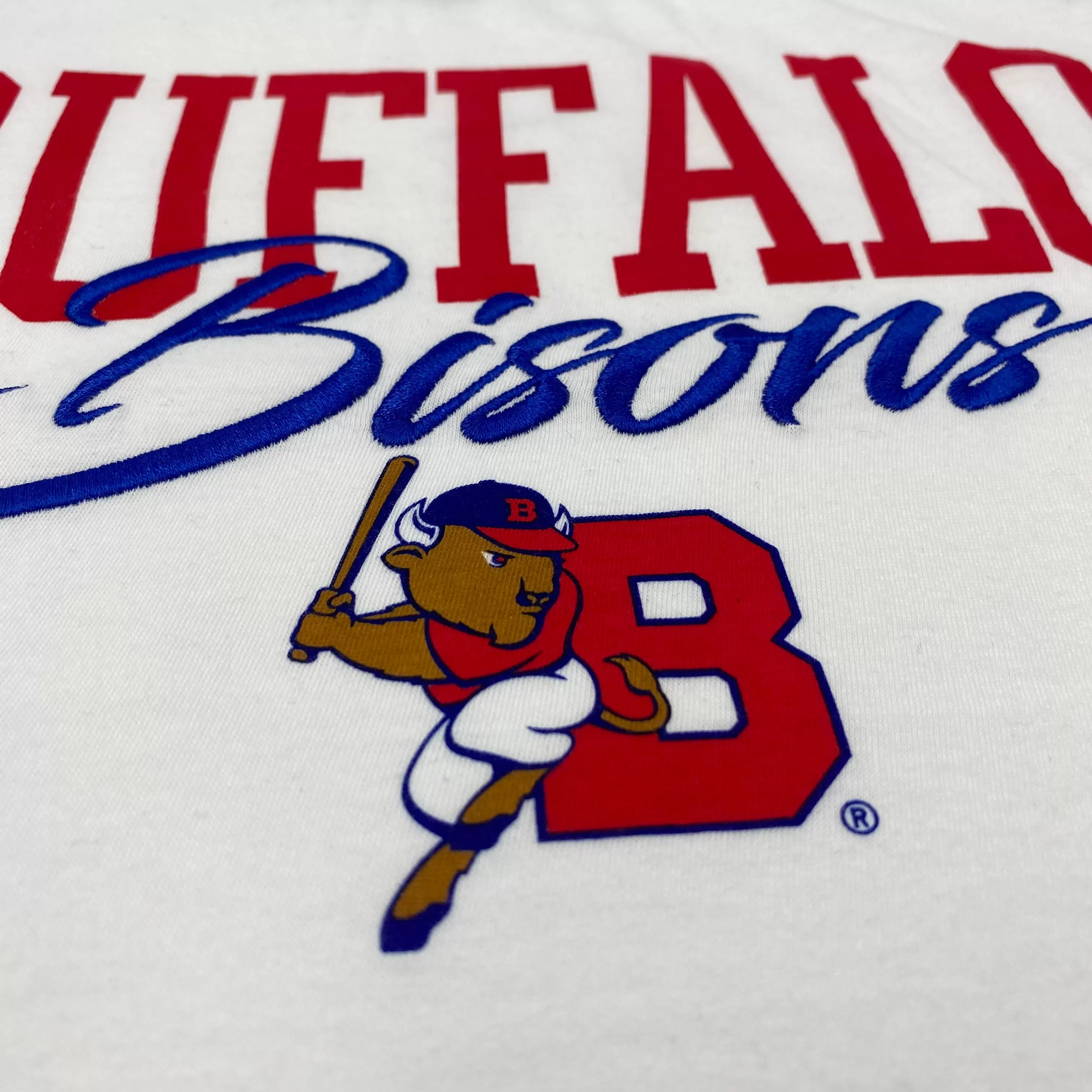 New Era Buffalo Bisons Women's White Short Sleeve Shirt