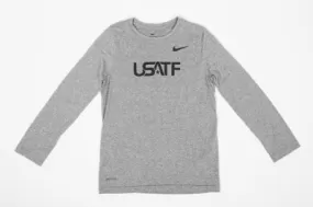 Nike USATF Youth Dri-FIT Long Sleeve