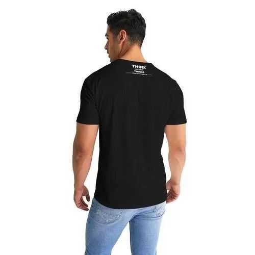 Philippians 4:8, Think on these Things Mens Black T-Shirt