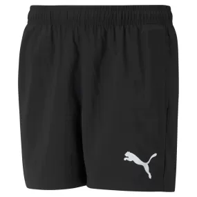 PUMA JUNIOR ACTIVE WOVEN BLACK SHORTS