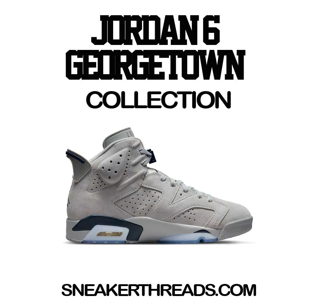 Retro 6 Georgetown Shirt - Trust Issues - Navy