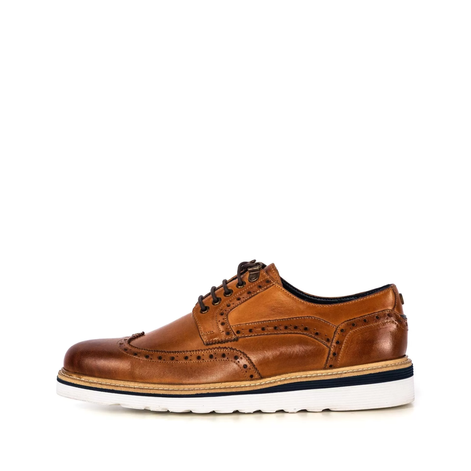 RIPLEY 2.0 TAN DERBY BROGUE