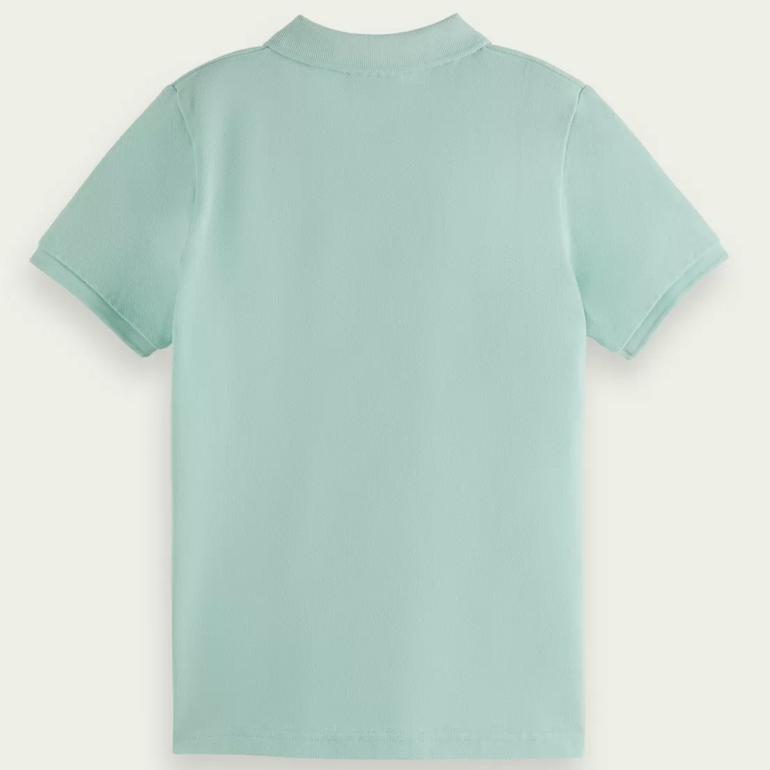 Scotch & Soda Boys Short Sleeve Pique Polo _Mint 170570