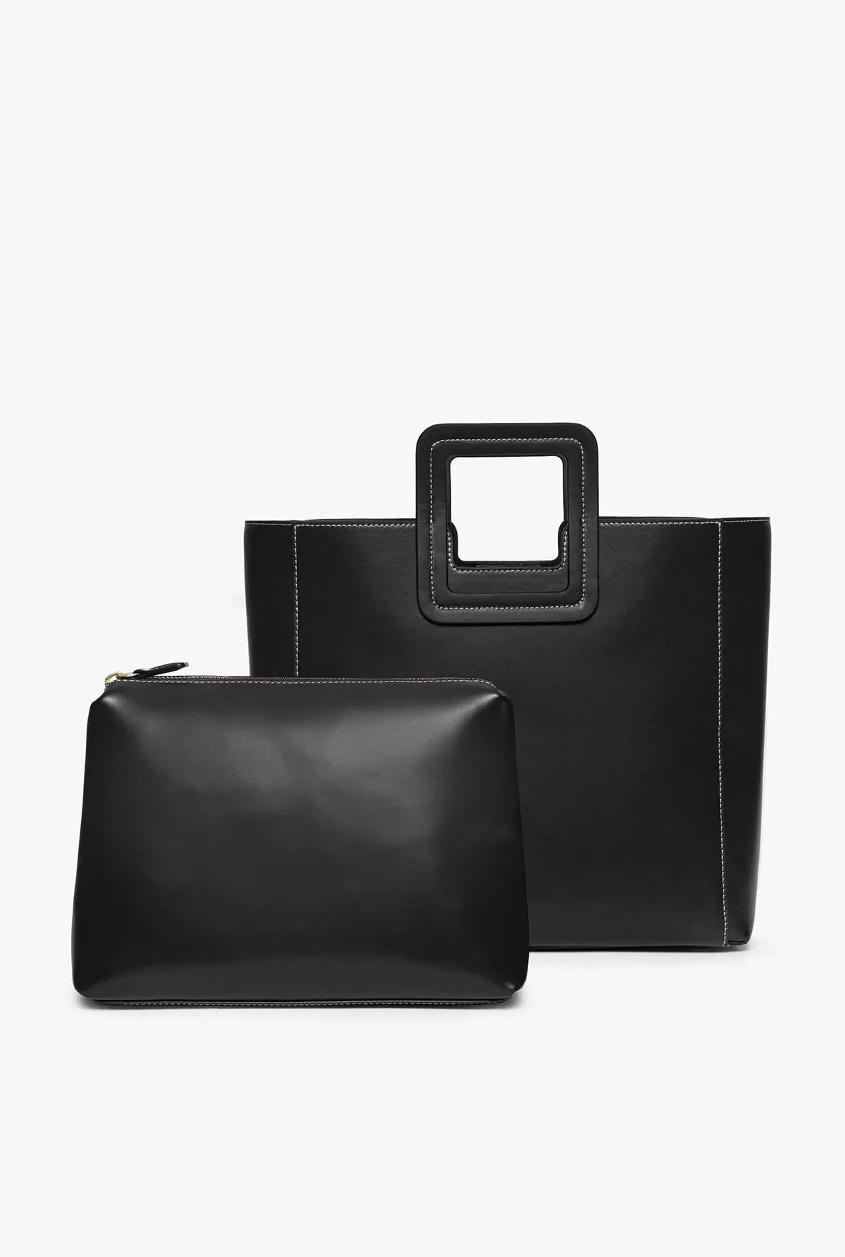 SHIRLEY LEATHER BAG | BLACK