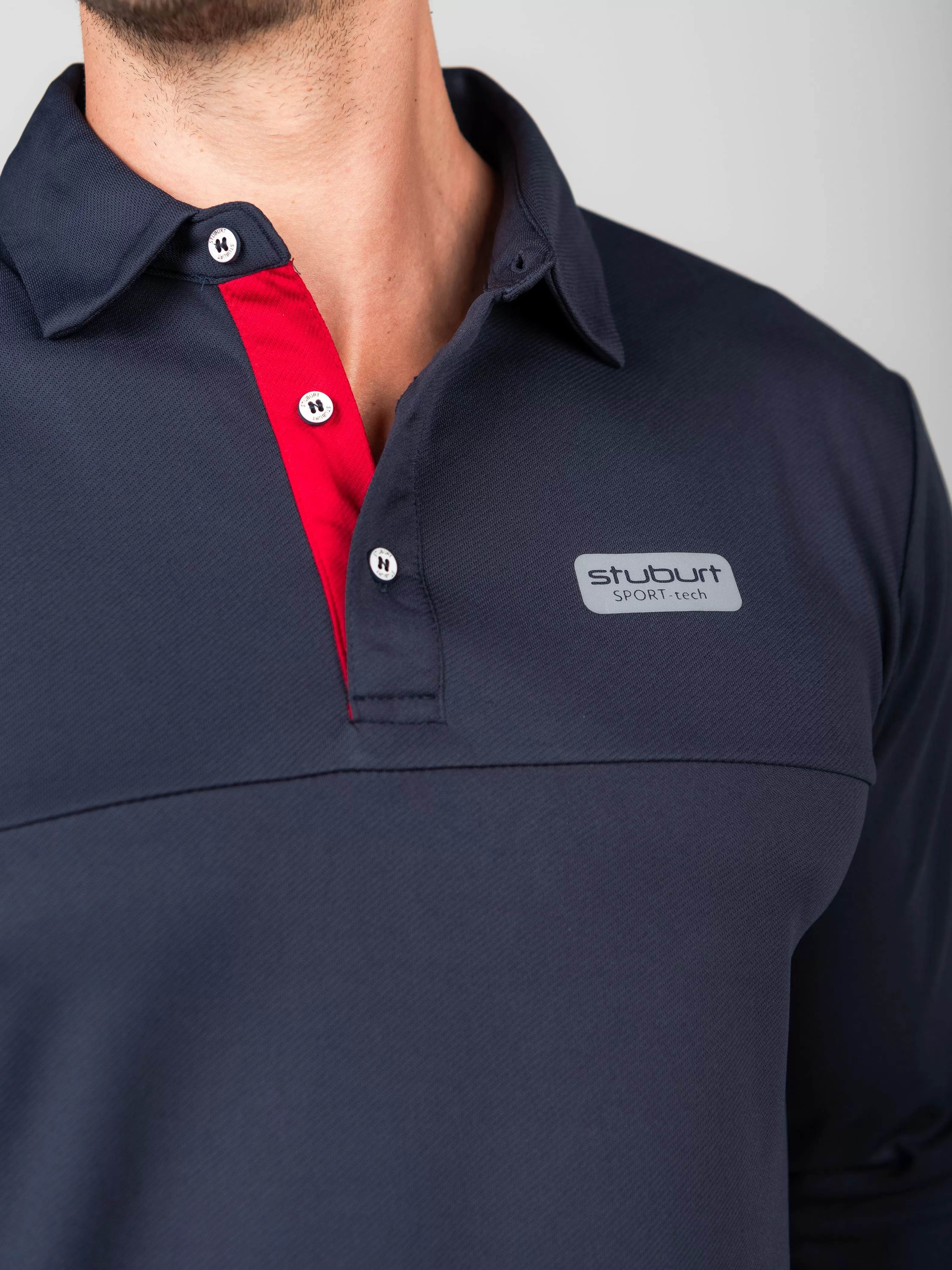 Sport-tech Long Sleeve Polo