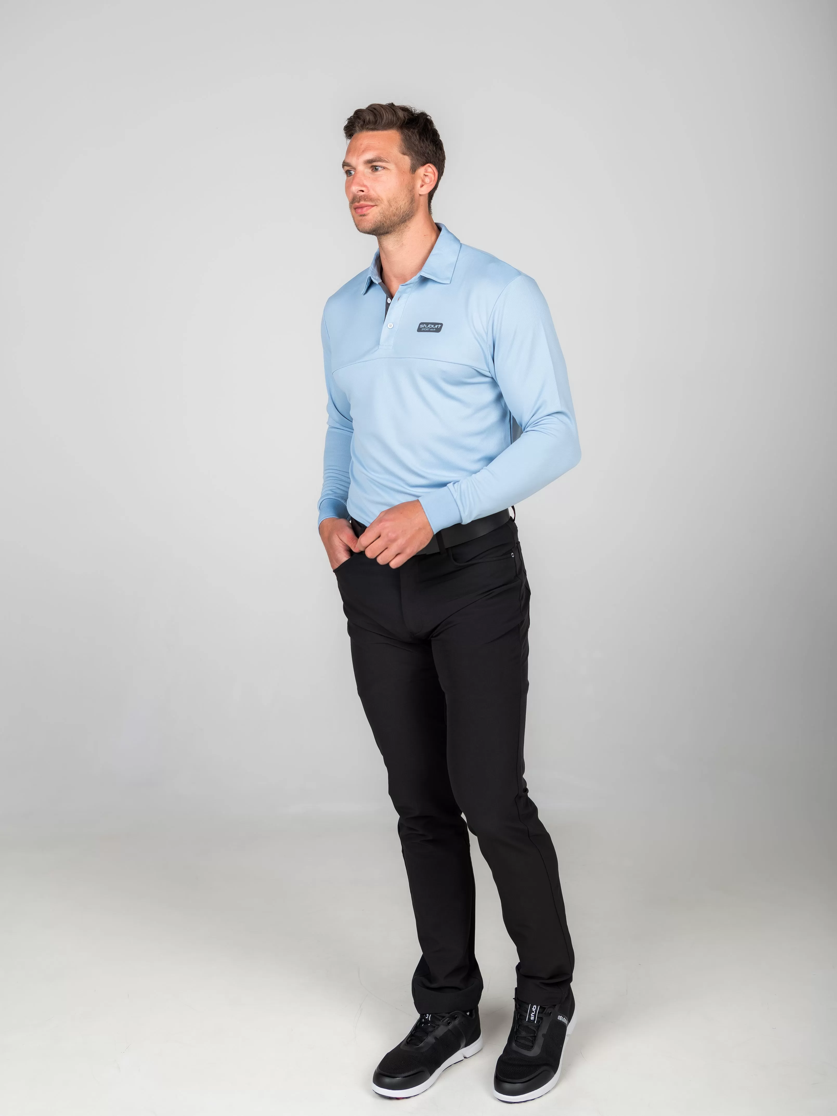 Sport-tech Long Sleeve Polo