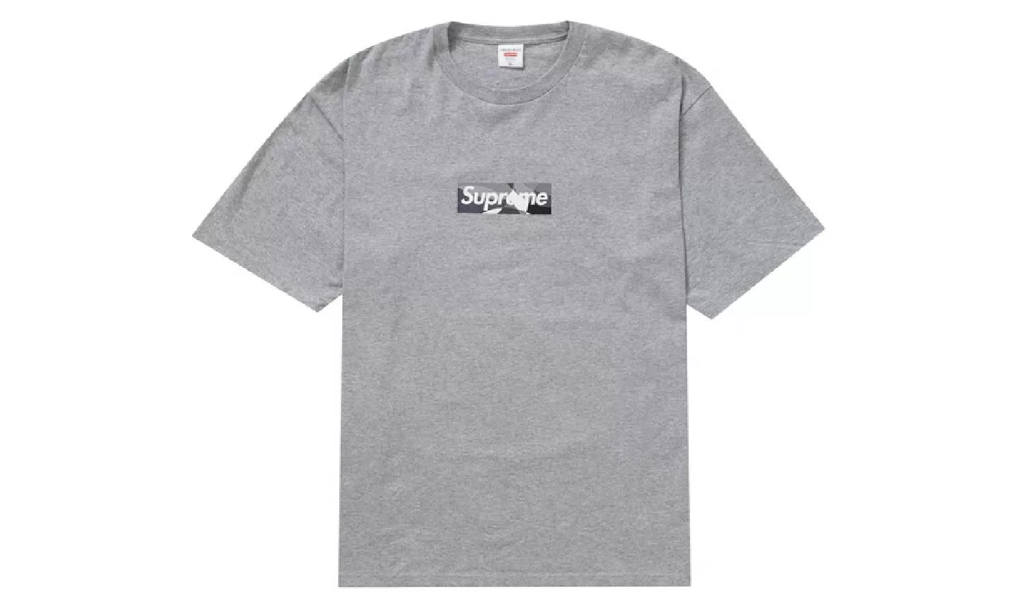 Supreme Emilio Pucci Box Logo T-Shirt Heather Grey/Black