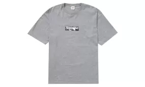 Supreme Emilio Pucci Box Logo T-Shirt Heather Grey/Black