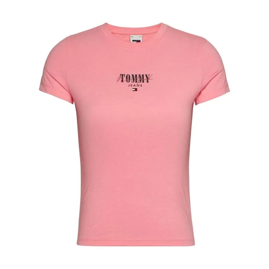 Tommy Jeans Slim T-Shirt Logo Donna