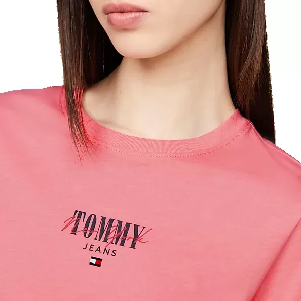 Tommy Jeans Slim T-Shirt Logo Donna