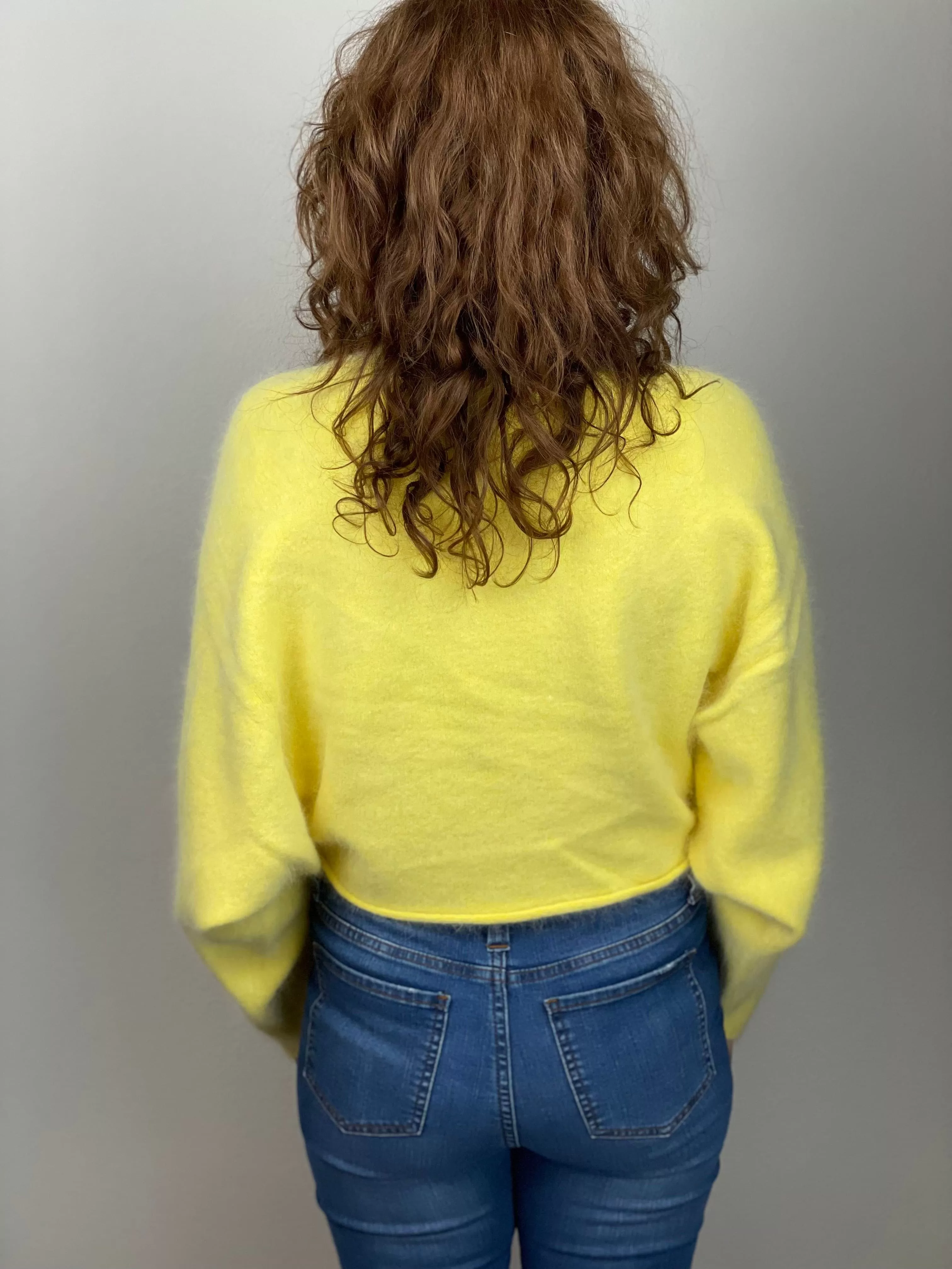 Udu Sweater in Lemon Custard