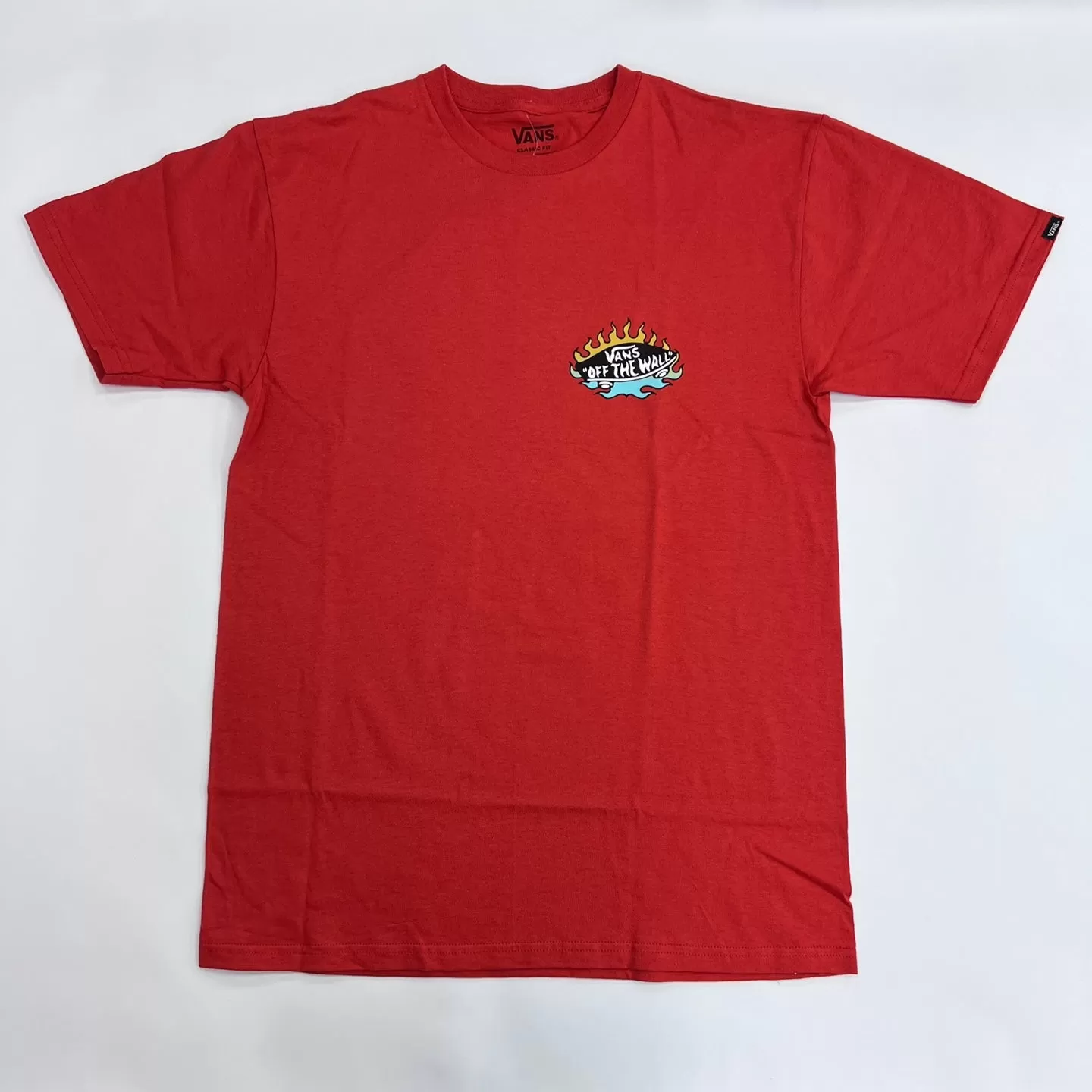 VANS Fuego Skeleton Logo T-Shirt