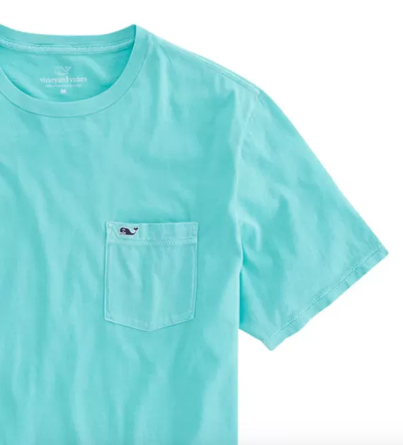 Vineyard Vines Dockside Jersey T-Shirt - Capri Blue