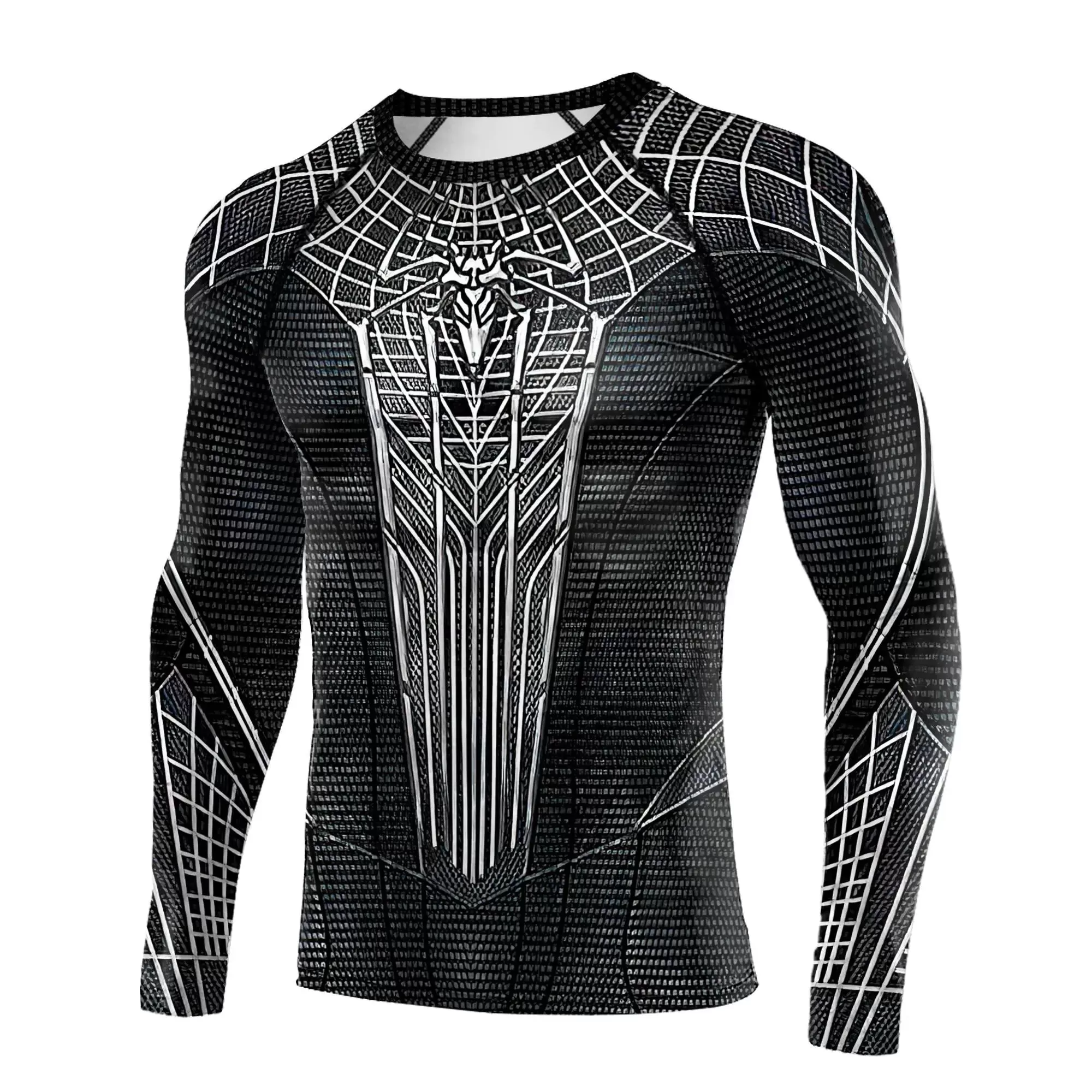 Warrior 'Spyder | 3.0' Long Sleeve Compression Rashguard