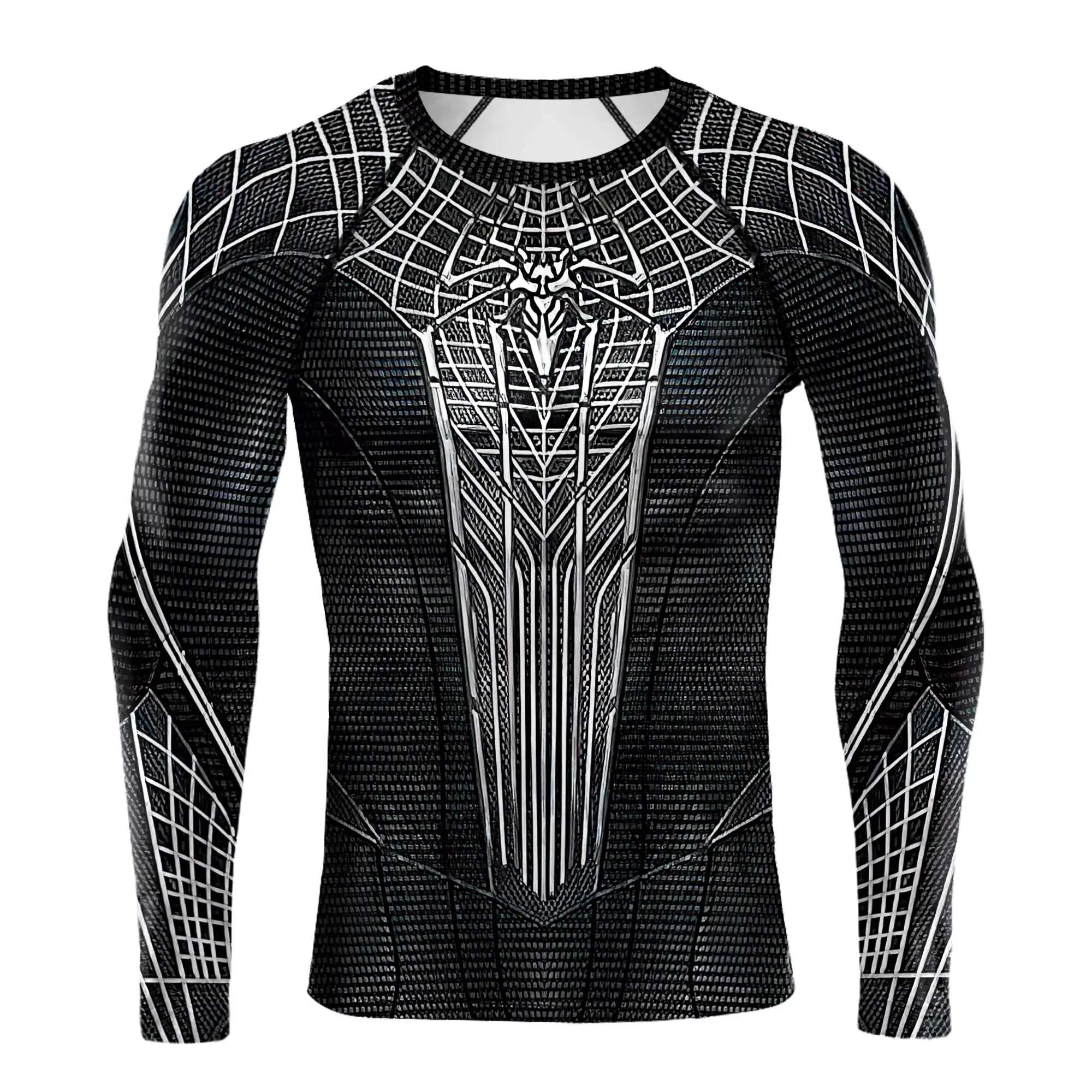 Warrior 'Spyder | 3.0' Long Sleeve Compression Rashguard