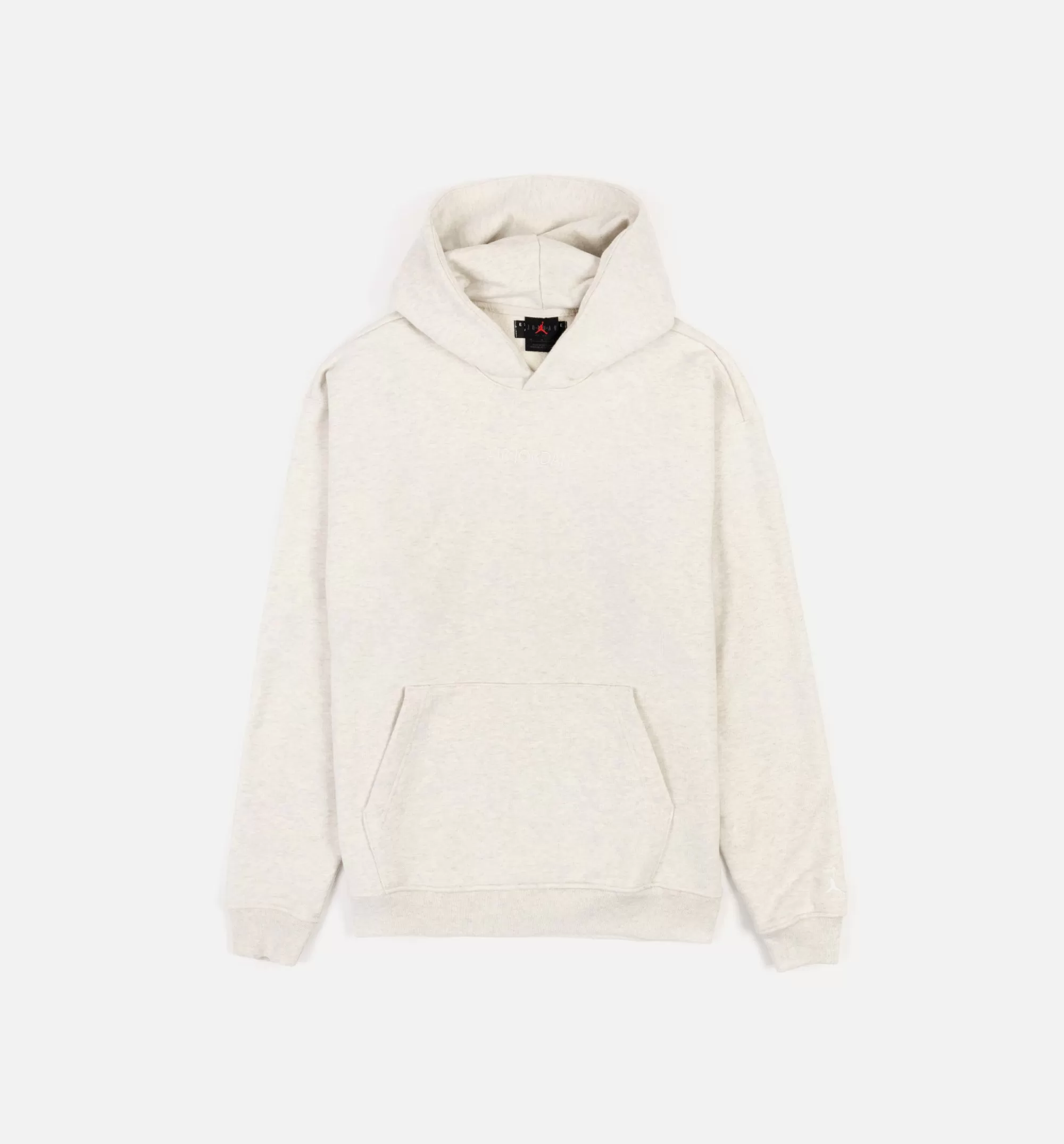 Wordmark Fleece Mens Hoodie - Beige