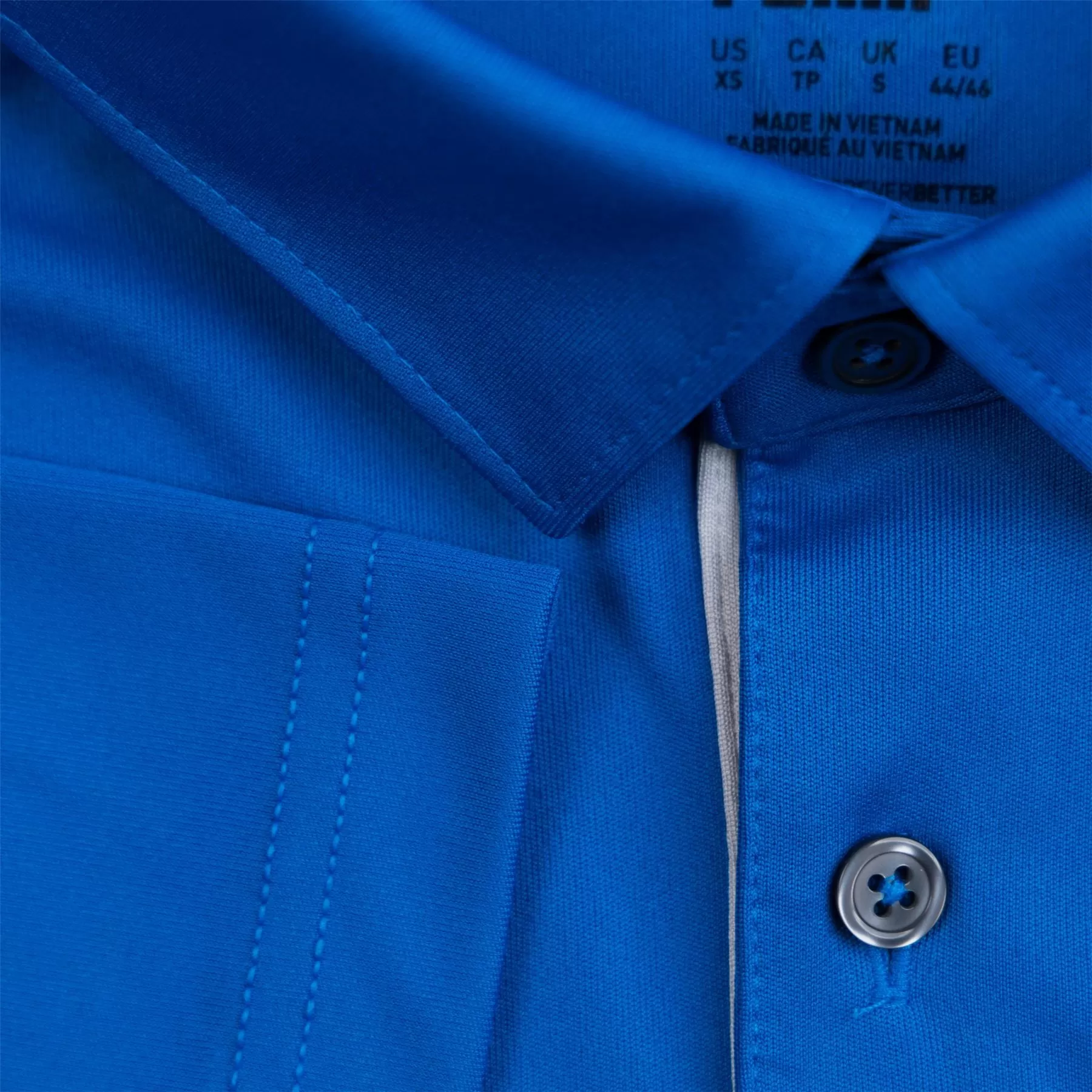 x AP Pure Solid Polo Blue - SS24